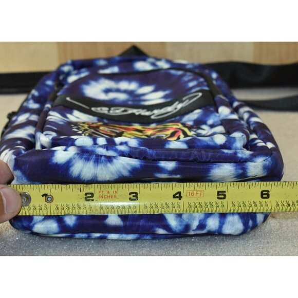 Ed Hardy Blue and Black Shoulder Bag - Picture 13 of 14